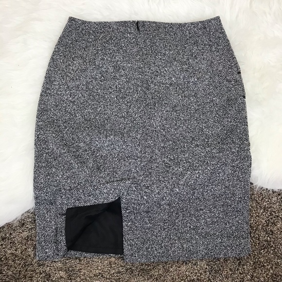 Tribal Pencil Skirt Grey Zipper Detail Size 2 - Picture 5 of 7
